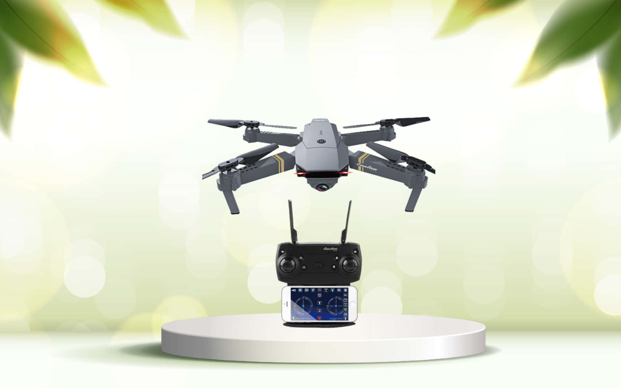 Scopri il drone pieghevole X Tactical: riprese HD facili e panorami spettacolari