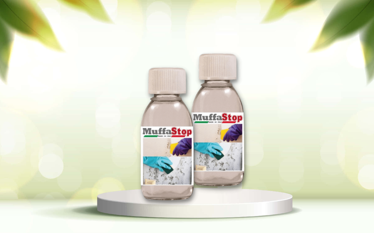 Scopri come eliminare muffa e alghe in pochi minuti con Muffa Stop