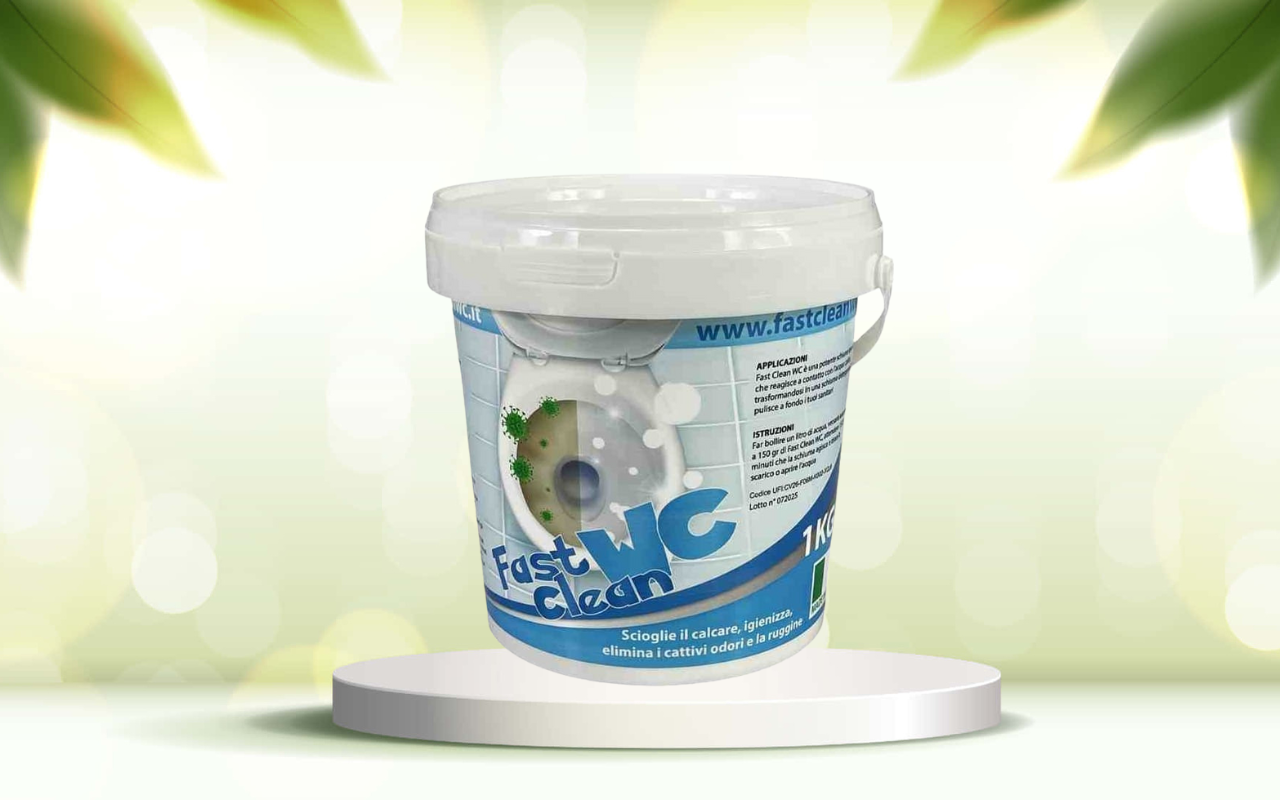 Scopri come pulire il WC senza sforzo: brillantezza rapida con Fast Clear WC